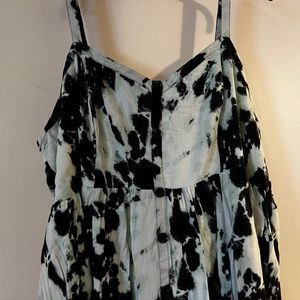 Torrid Tie-dyed, sleeveless summer dress, pockets He’s a good boy